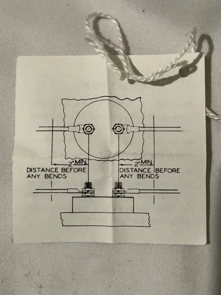 Simpson 03432 Model 55MD Round Analog Panel Meter 0-75 ACA NOS Amps UNL New Rugg - Image 4 of 4
