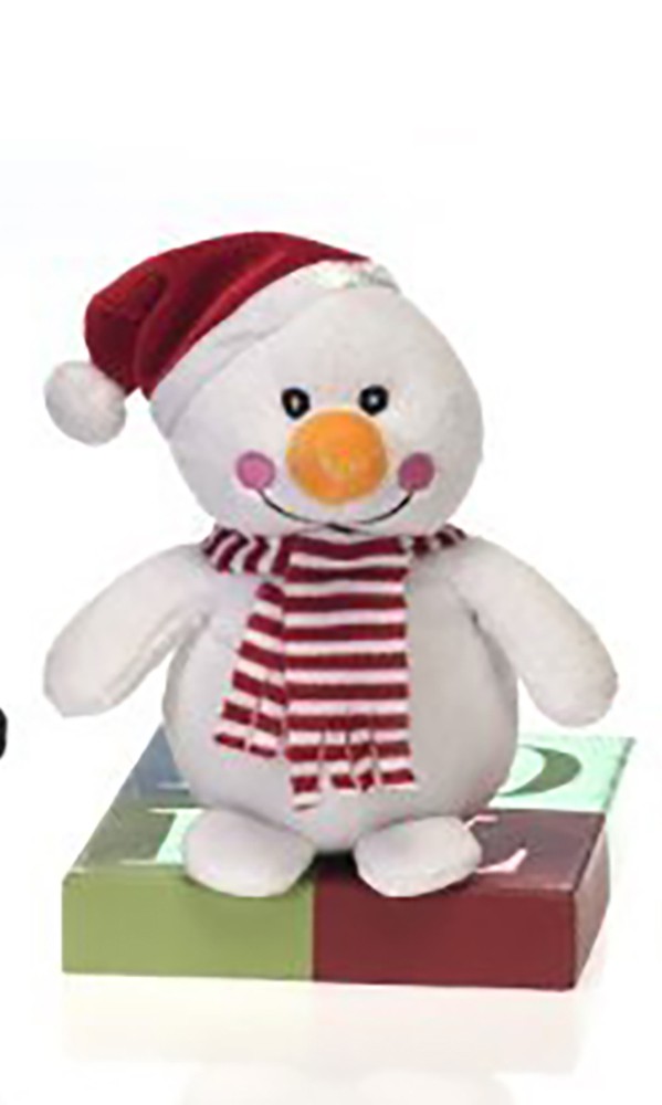Снеговик Праздничный Рождественский приятель Плюшевое чучело 6 от Fiesta