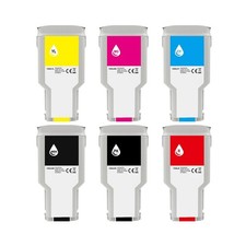 6 Pack 745 DesignJet Ink Cartridge Kit F9K06A F9K05A F9K04A F9K03A F9K02A F9K...