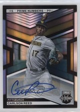 2023 Elite Extra Edition Prime Numbers A Signatures 31/200 Carlson Reed Auto 2g6