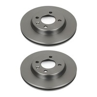 2 Bremsscheiben Vorderachse BelüFtet Ø 64,2 Mm 22 Mm Valeo FüR U.A. Mini