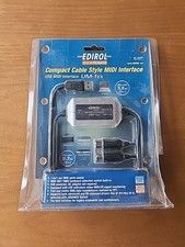 Edirol UM-1EX USB-MIDI Cable USB MIDI Interface Roland NEW 