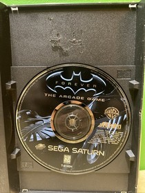 Batman Forever: The Arcade Game (Sega Saturn, 1996) Complete CIB W manual TESTED