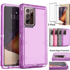 Clear Case For Samsung Galaxy Note20 Ultra/Note20 5G Hard Cover / Tempered Glass