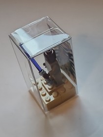 Lego Mace Windu 7868 8019 The Clone Wars Star Wars Minifigure W/ Display 