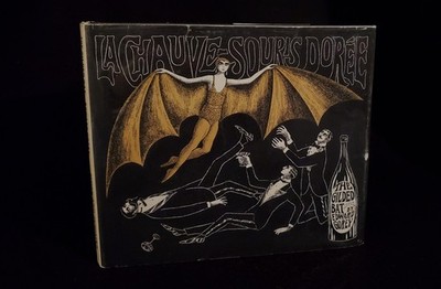 Edward Gorey / The Gilded Bat La Chauve Souris Doree 1966 First Printing HCDJ