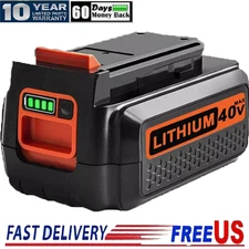 36 Volt For Black & Decker 36V 4.0Ah Max Lithium Battery LBX2040 LBXR36 LSW36