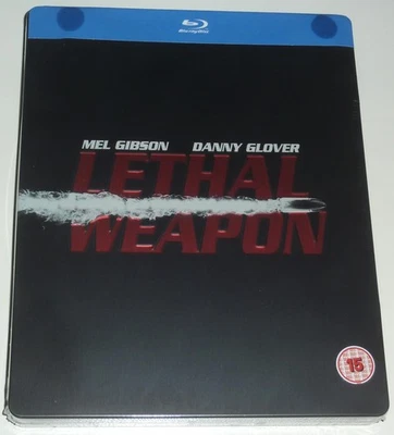 LETHAL WEAPON BLU-RAY STEELBOOK NEU & OVP SEALED DEUTSCHER TON EMBOSSED - Bild 1 von 2
