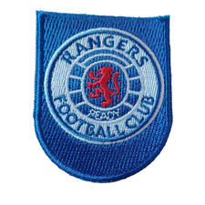 FUSSBALL , RANGERS FOOTBALL CLUB (GLASGOW RANGERS) , 1 AUFNÄHER-PATCH-AUFBÜGLER.