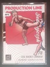 2022 Panini Donruss UFC | Joanna Jedrzejczyk | #2 Production Line