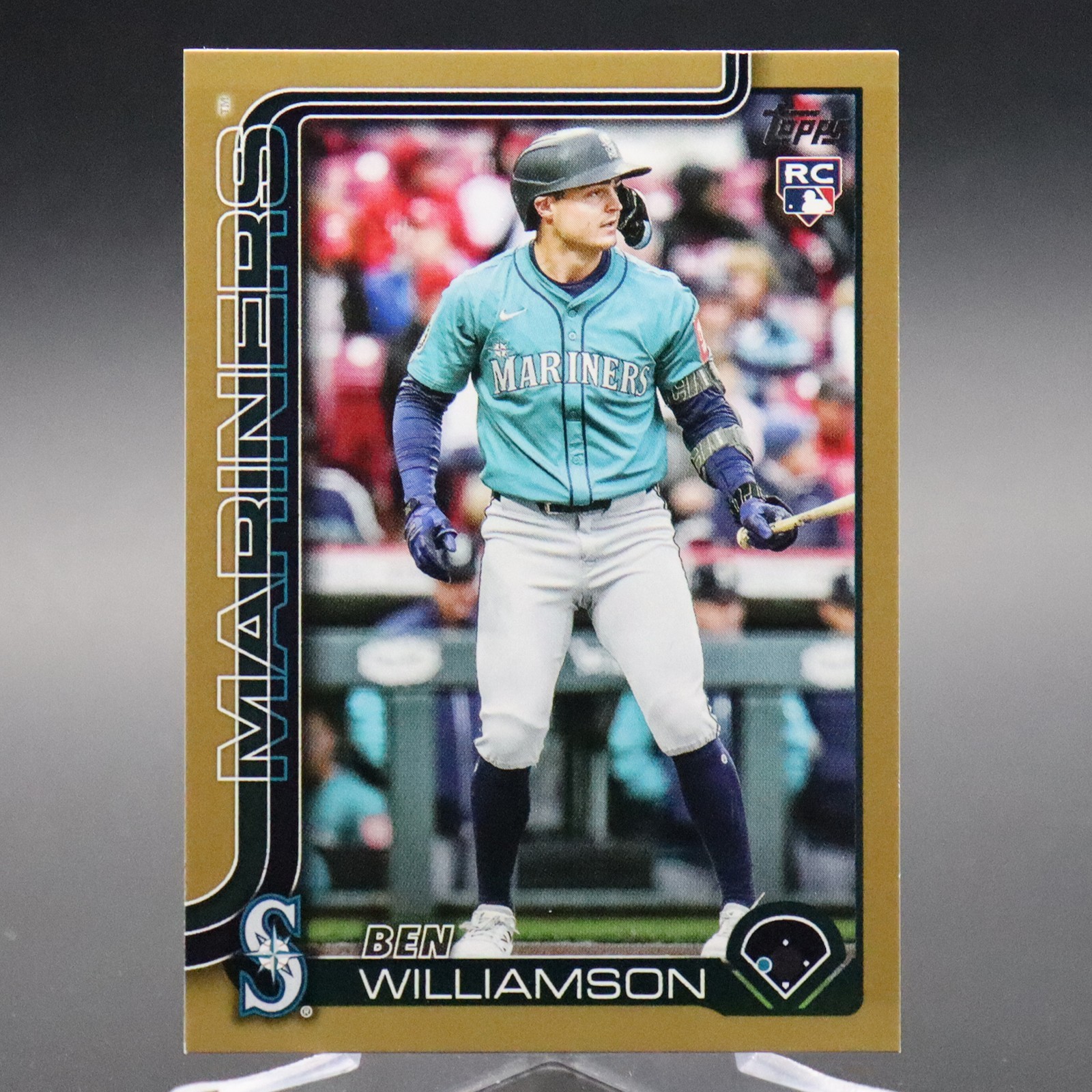 2025 Topps Update Ben Williamson Gold Parallel Rookie Card (RC) #US130 /2025 SP