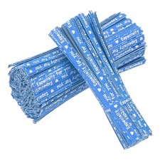 Twist Ties Kraft Paper Twisty Ties, 3.5" for Treat Bags 700Pcs, Blue/White 
