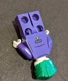The Joker Lime Vest Minifigure sh0005 LEGO DC Superheroes 10672 6863 6857 30303
