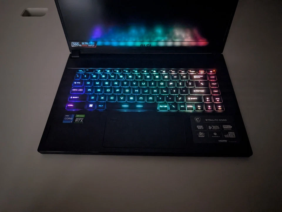 MSI Stealth GS66 12UG — i9-12900H • 32GB RAM • 2TB SSD • RTX 3070 Ti • FHD@360Hz - Image 3 of 4