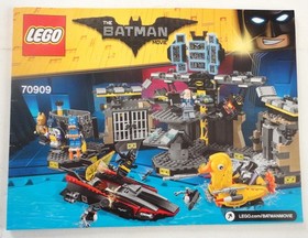 3 Lego Manual Batman Movie 70909 Marvel Super Heroes 76107 The Ninja Movie 70631