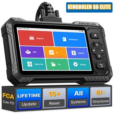 KINGBOLEN S6 Elite OBD2 Diagnosegerät Alle System Scanner 15 Reset lebenslanges