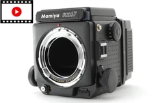 [Top MINT] Mamiya RZ67 Pro Body + Waist Level Finder + 120 Film Back From JAPAN