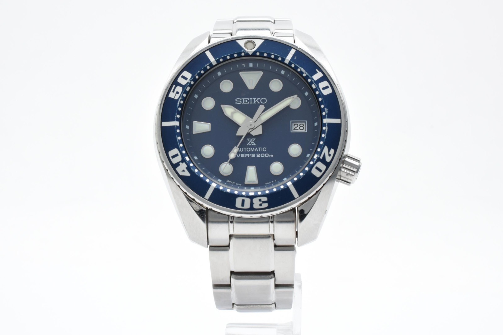 [Excellent+5] SEIKO Prospex Diver's 6R15-00G0 Blue Automatic Mens Watch JAPAN image 3