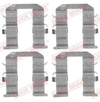 Quick Brake ZubehöRsatz, Scheibenbremsbelag 109-1758 FüR KIA