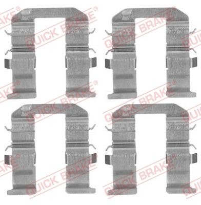 Quick Brake ZubehöRsatz, Scheibenbremsbelag 109-1758 FüR KIA-image