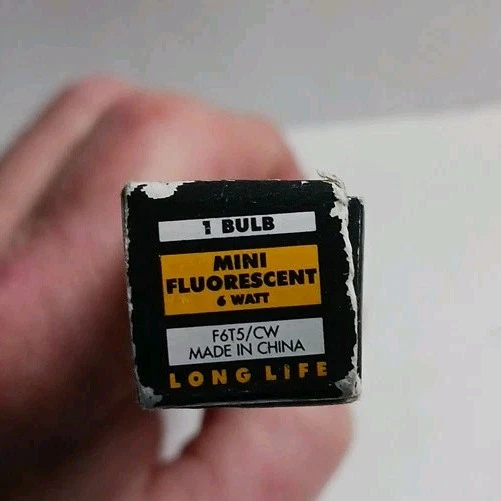 F6T5 CW 41K Fluorescent Tube 9" Inches 6W Watt T5 Mini Bi 2-Pin G5 Cool White - Image 4 of 4