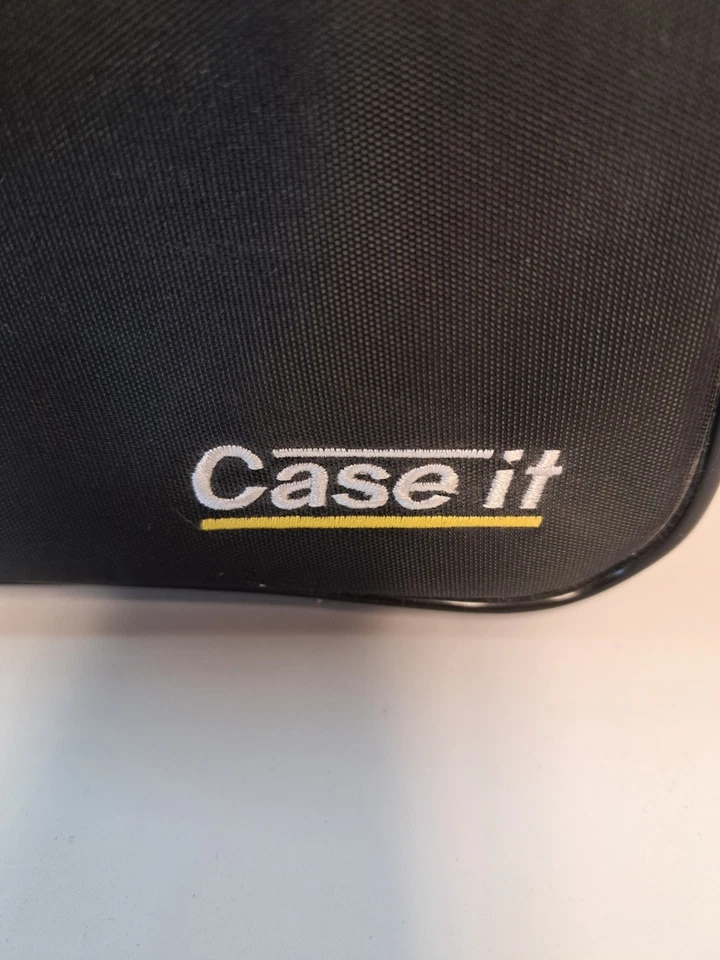 Case it BMI CD Black Vinyl Storage Carrying Case Bag 30 CD's W/ Strap Zipper - Изображение 3 из 4