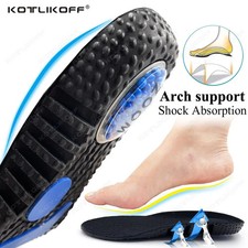 Thickening Super Shock Absorption Sport Insoles Soft Comfortable Elast