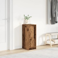 Schuhschrank Altholz-Optik 29,5X34X76 Cm Holzwerkstoff