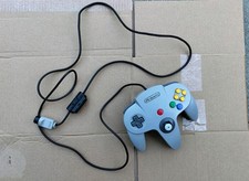 Nintendo 64 N64 Grey Controller Official Genuine, Tested Working Loose Stick