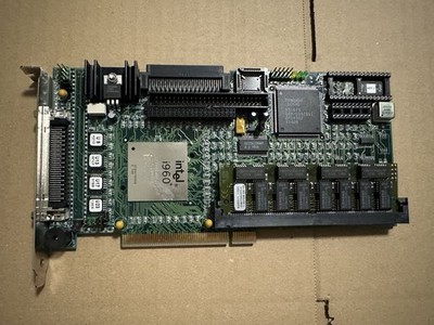 ICP Vortex GDT6117RP PCI SCSI RAID Controller Intel i960 Siemens RAM Retro