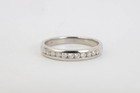 950 Platinum Ring Band with 0.50tcw Diamonds Size 7.25 (4.63g.)