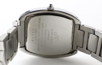 Klaus Kobec Charisma Stainless Steel Watch Unisex 18  display picture 1