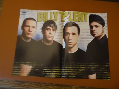 Bravo ++ Poster ++ Billy Talent / Jonas Brothers ++ RAR ++ 105 ++