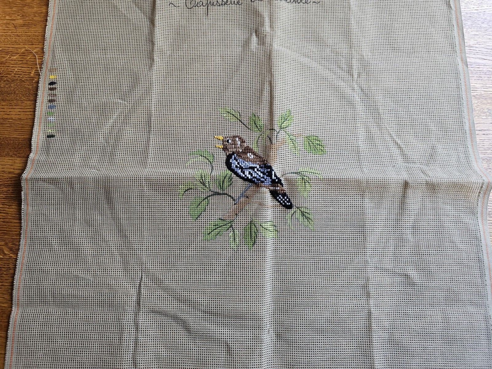 Tapisseries De La Bucherrie Petit Point Needlepoint Preworked Tapestry Canvas