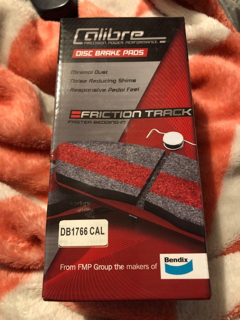 calibre bossnut brake pads