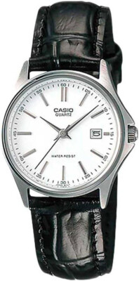 Casio LTP-1183E-7A Klassische Damenuhr aus Edelstahl mit Datumsanzeige