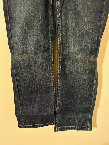 NWOT Y2K Baby Phat Jeans Size 10 Bootcut Dark Wash Embroidered Jeans - Picture 2 of 9