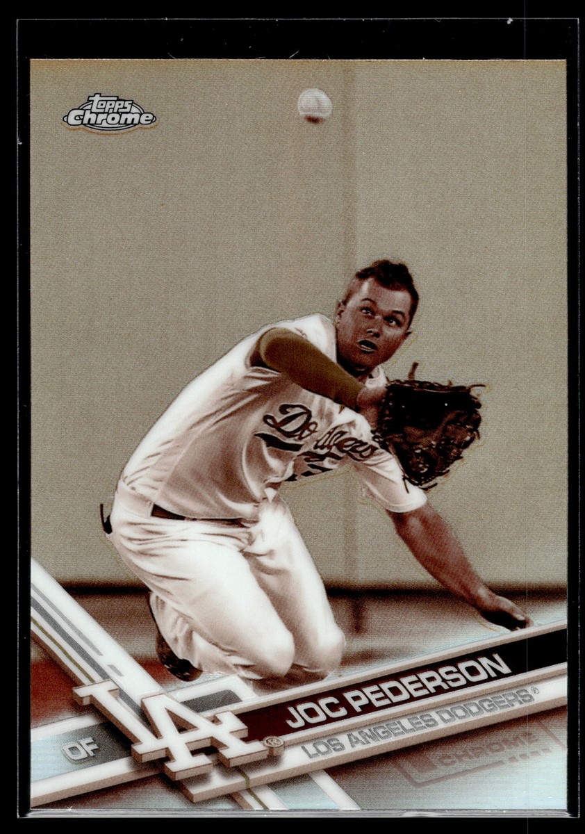 Joc Pederson 2017 Topps Chrome Sepia Refractor Card #140 | eBay