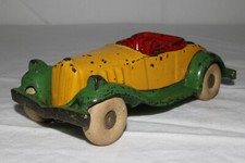 Kilgore Toys, 1930's Cast Iron Roadster with Rumble Seat, Nice Original