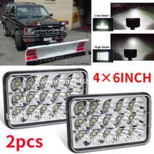 2pcs Fit Blizzard Snowplow Snow Plow 680lt 720lt 810 Dot 4x6 Inch Led Headlights