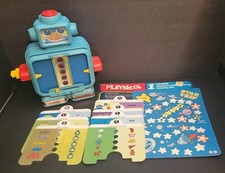 Vtg 1978 Playskool Alphie l The Electronic Robot Activity set. Parts or Repair