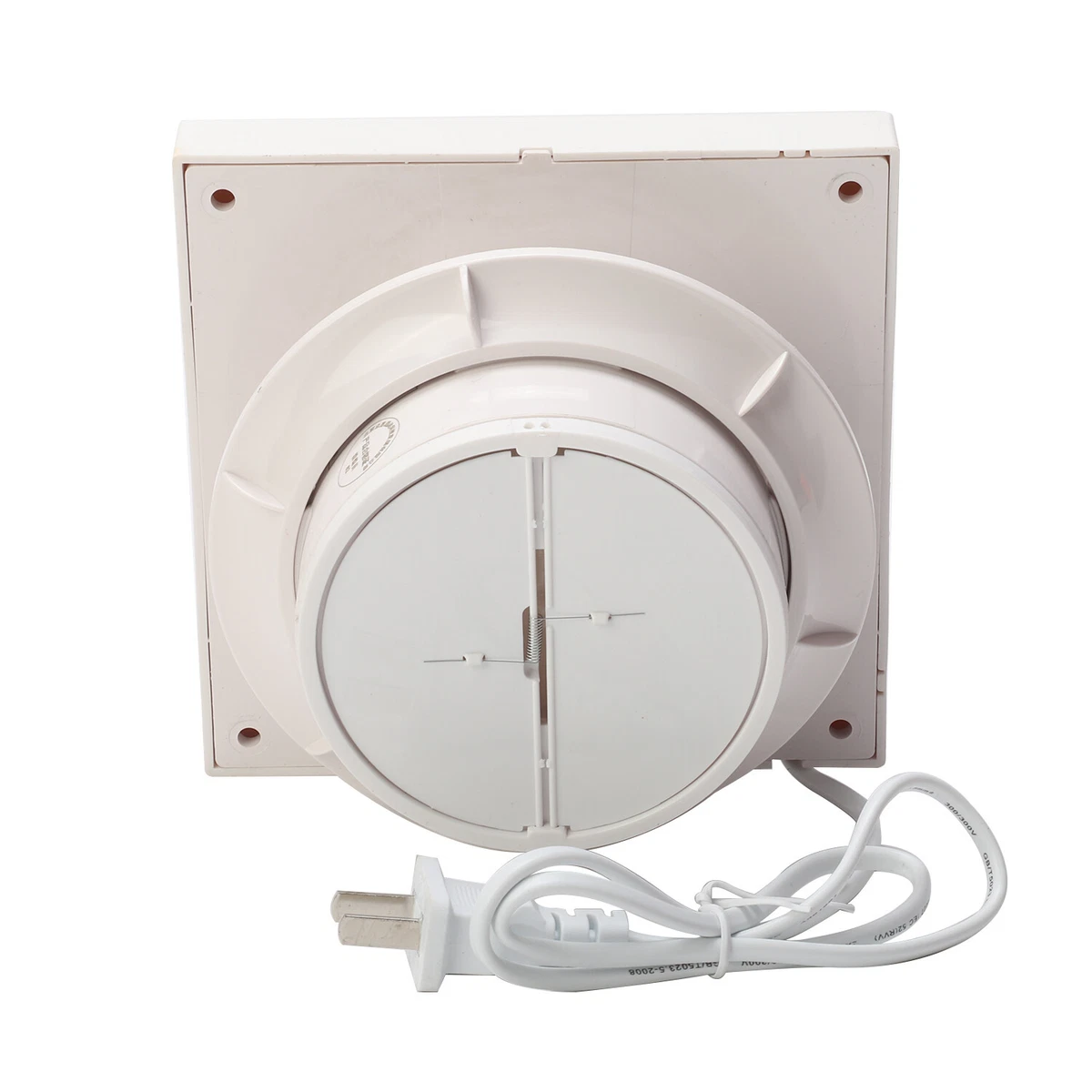 Aérateur Salle De Bain Sans électricité Ventilateur Extracteur d'Air avec Clapet Anti-Retour pour Salle de Bain Blanc | eBay