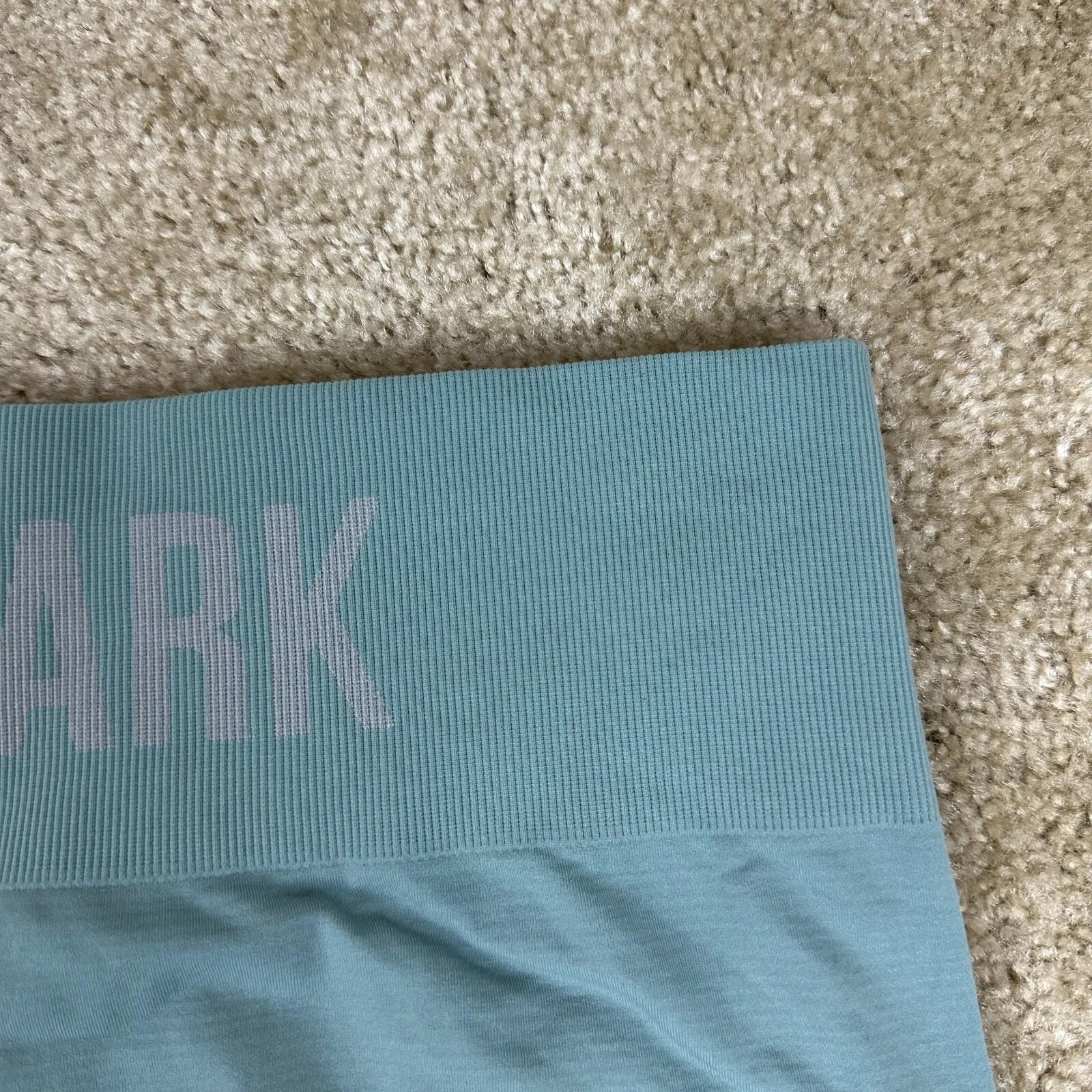 gymshark high waisted big logo spell out leggings