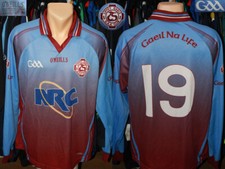 Vintage Liffey Gaels Dublin Gaa #19 O'Neills Longsleeve Shirt Jersey Kit Top