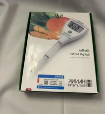 NEW Hanna Instruments GroLine Soil Test Direct Soil PH Tester HI981030