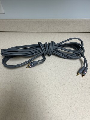 MONSTER Standard Interconnect Cable-Interlink 100 6M 19.7 Ft Pair Audiophile NEW