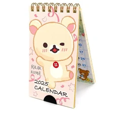 Rilakkuma 2025 Pocket Calendar Korilakkuma 12.3 x 7cm TD-30082 Todan New