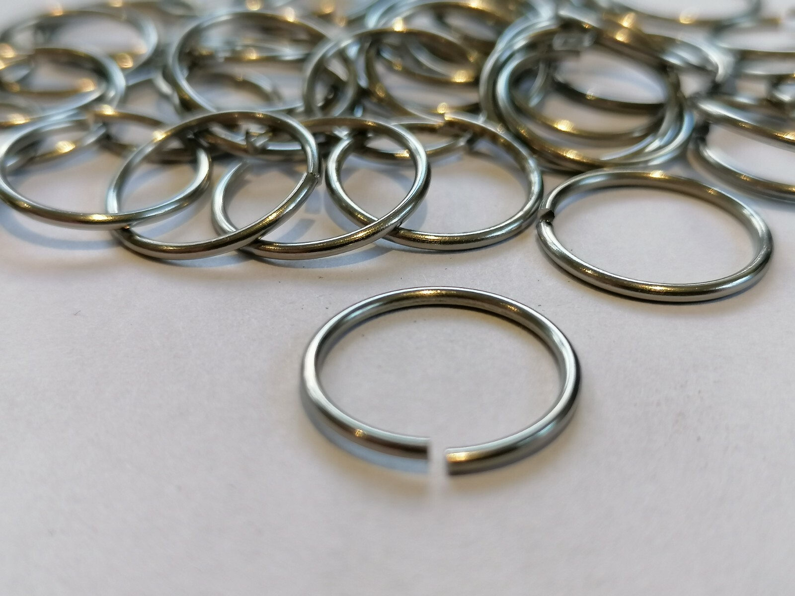 STAINLESS STEEL EXTRA LARGE JUMP RINGS 12mm 14mm 16mm 18mm 20mm 22mm