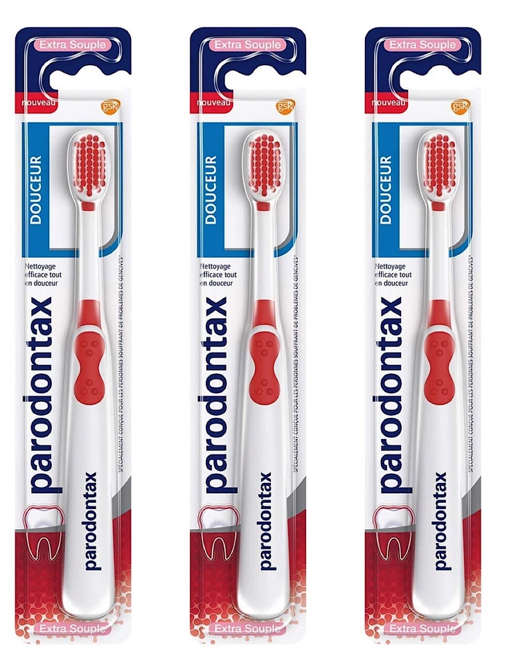 ✅ PARODONTAX Zahnbürste Extra Soft Handzahnbürste weiche Borsten extra weich ✅