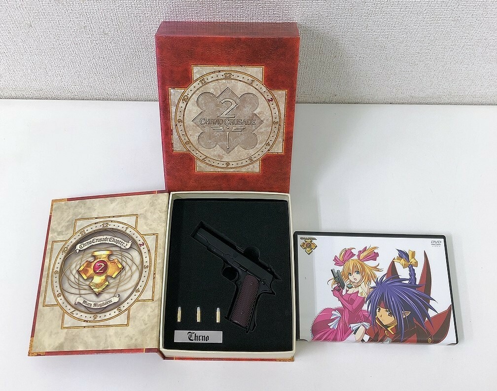オーディアン DVD-BOX 1・2セット Chrono Crusade Chapter. 2 Anime DVD First Limited Edition Ornament